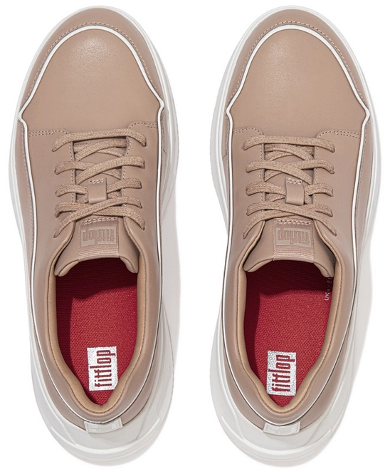 fitflop freya trainers white